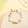 Pearl Hollow Bracelet sold by Selenichast