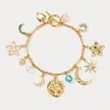 Moon Star Charm Bracelet sold by Selenichast