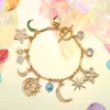 Moon Star Charm Bracelet sold by Selenichast