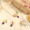 Sweet Grape Flower Gift Set with Gift Wrapping sold by Selenichast