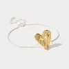 Golden Heart Silver Bracelet sold by Selenichast