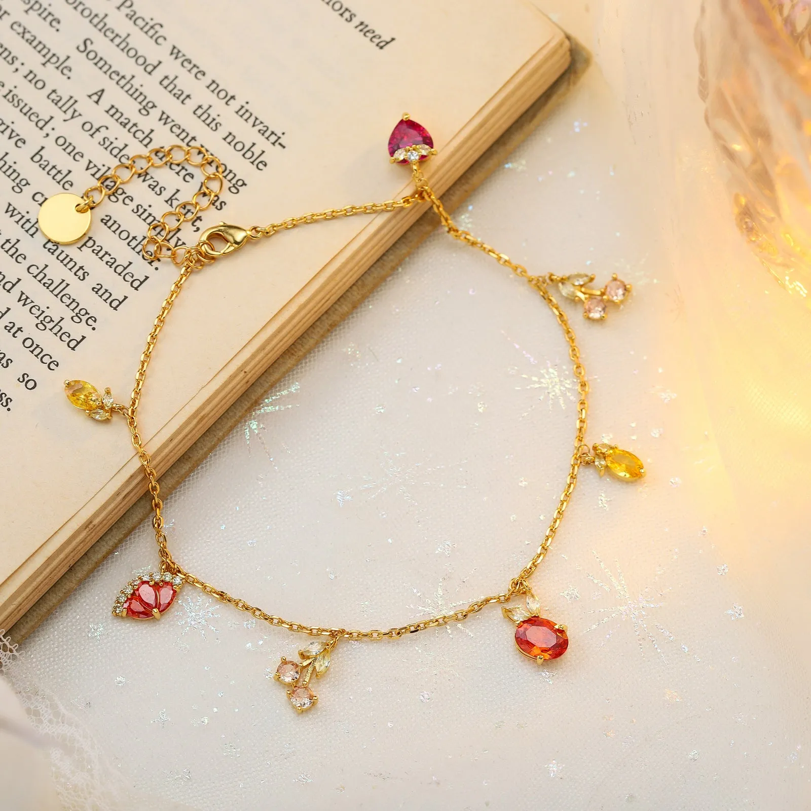 Fruit Charm Anklet sold by Selenichast product image thumbnail 4