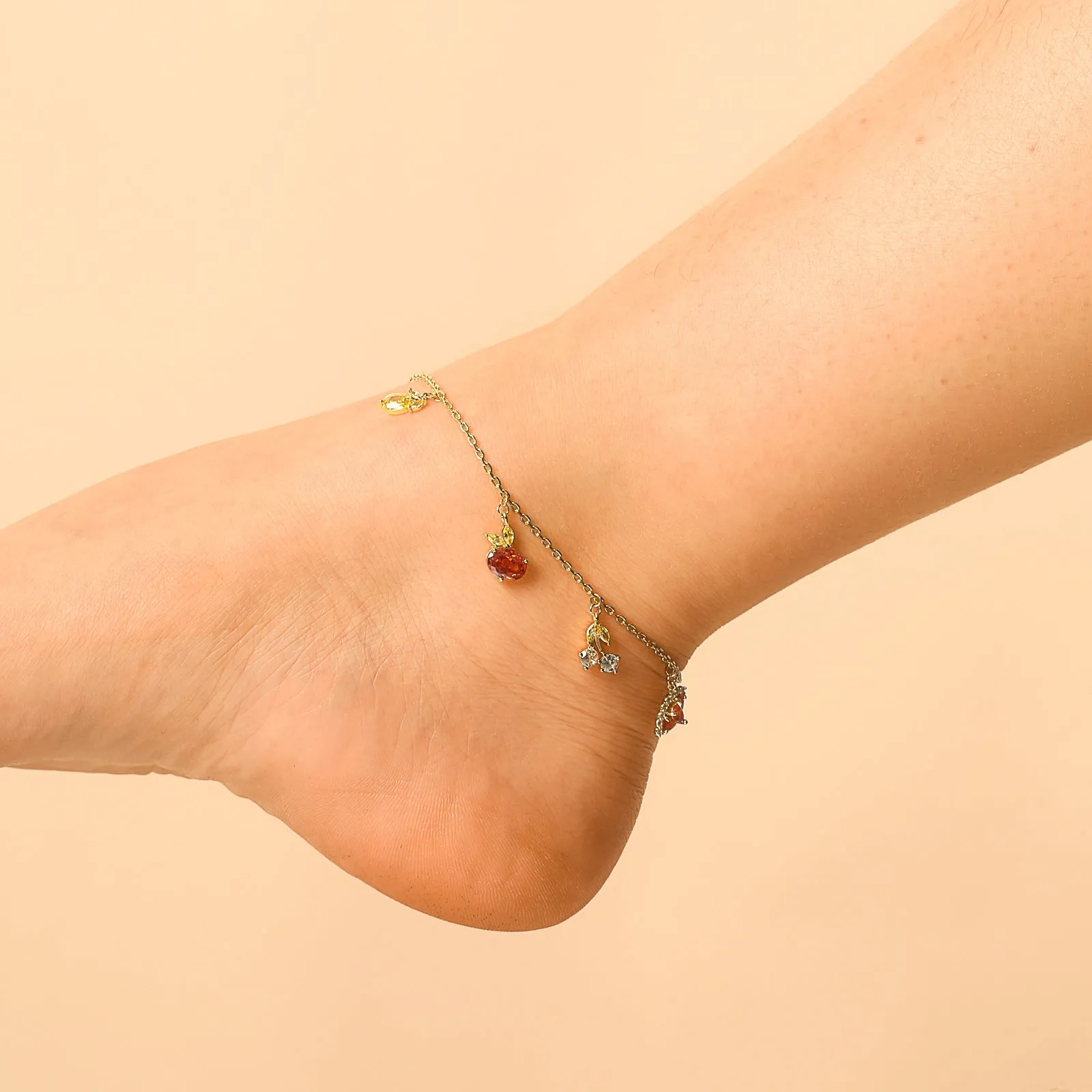 Fruit Charm Anklet sold by Selenichast product image thumbnail 2