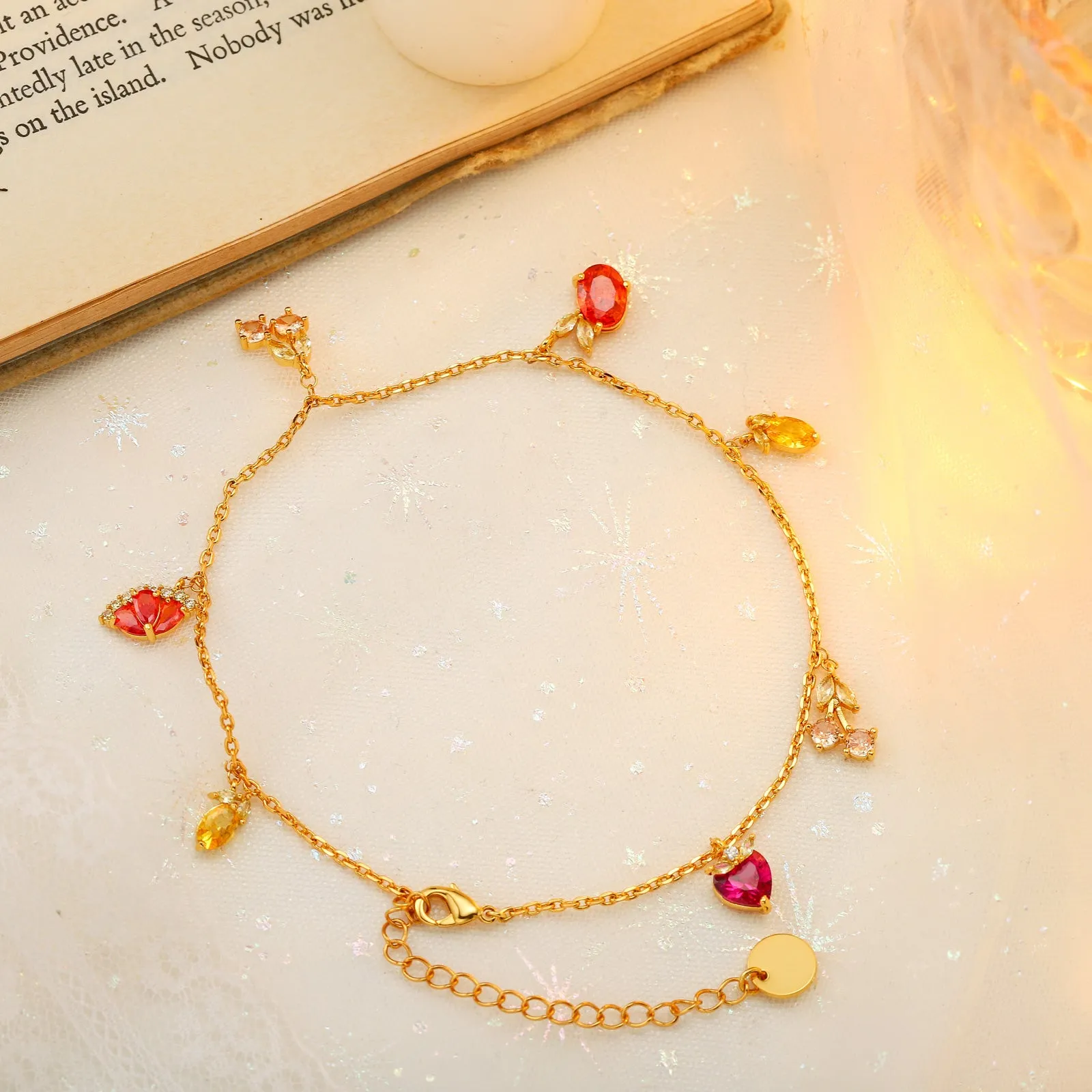 Fruit Charm Anklet sold by Selenichast product image thumbnail 5