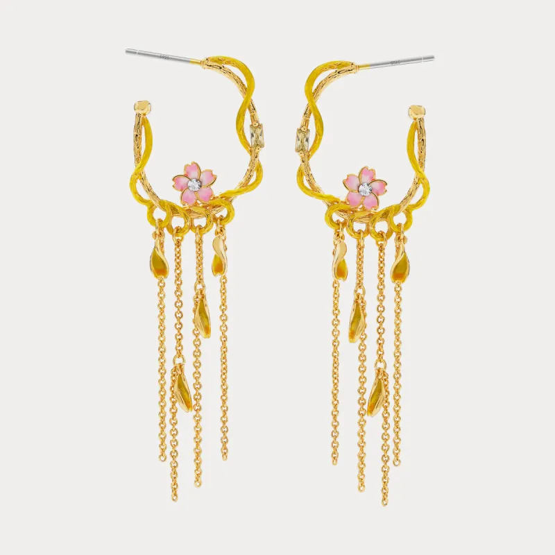 Sakura Tassel Earrings sold by Selenichast