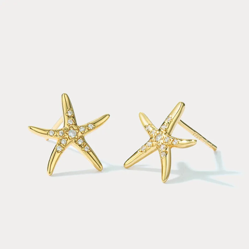 Starfish Earrings sold by Selenichast product image thumbnail 2
