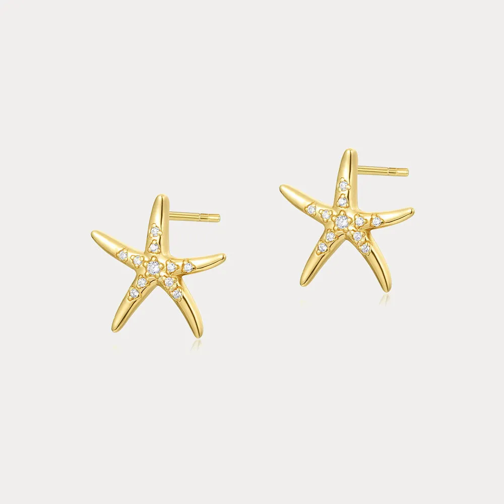 Starfish Earrings sold by Selenichast