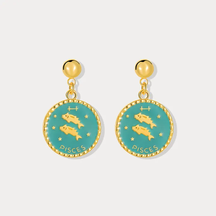 Pisces Constellation Earrings sold by Selenichast