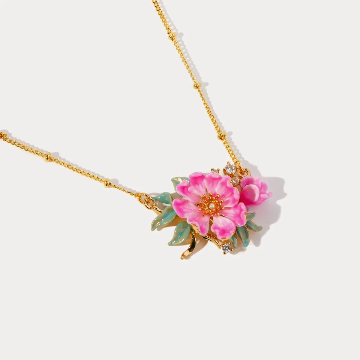Peony Necklace sold by Selenichast product image thumbnail 4