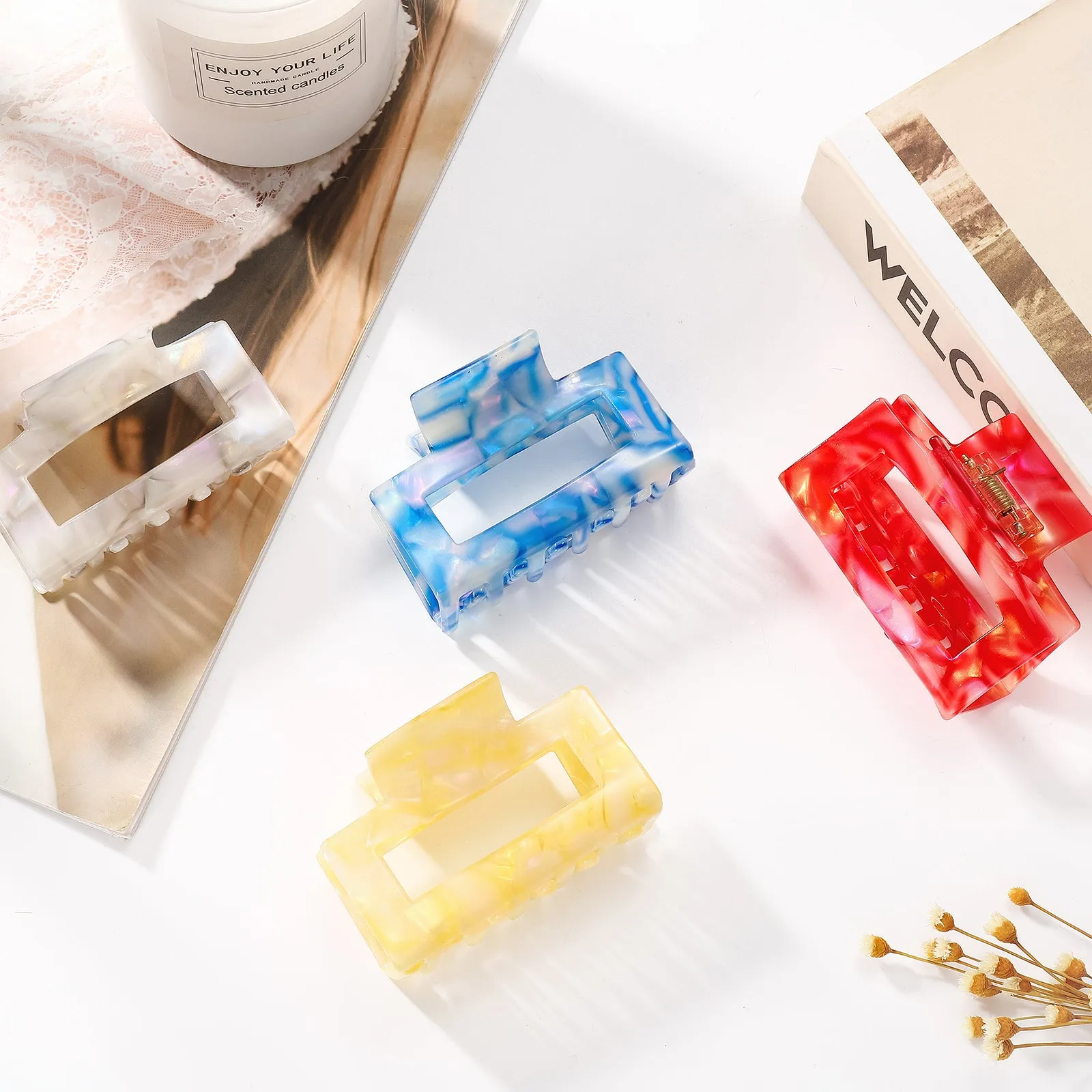 Candy Hair Claw Clips, Set of 2 sold by Selenichast product image thumbnail 2