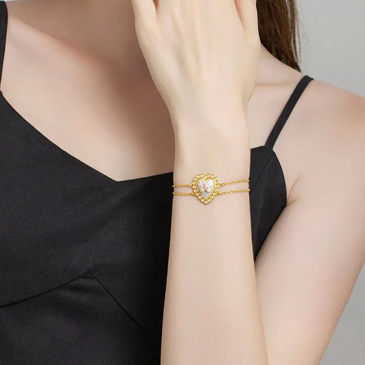 Butterfly Heart Bracelet sold by Selenichast product image thumbnail 3