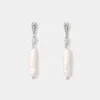 Long Baroque Pearl Earrings sold by Selenichast