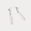 Long Baroque Pearl Earrings sold by Selenichast