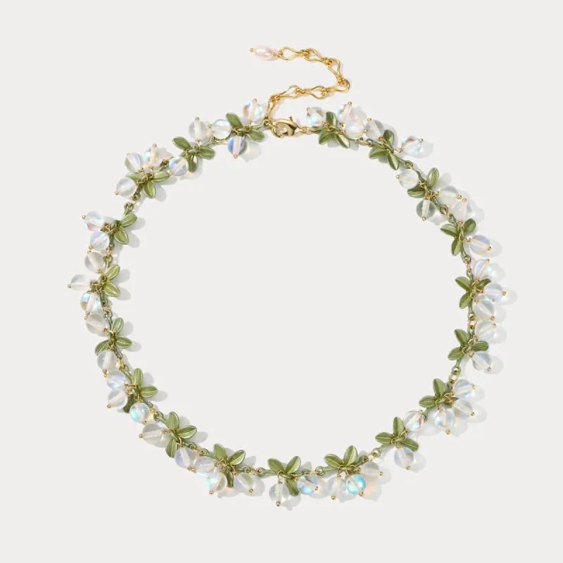 White Currant Necklace sold by Selenichast