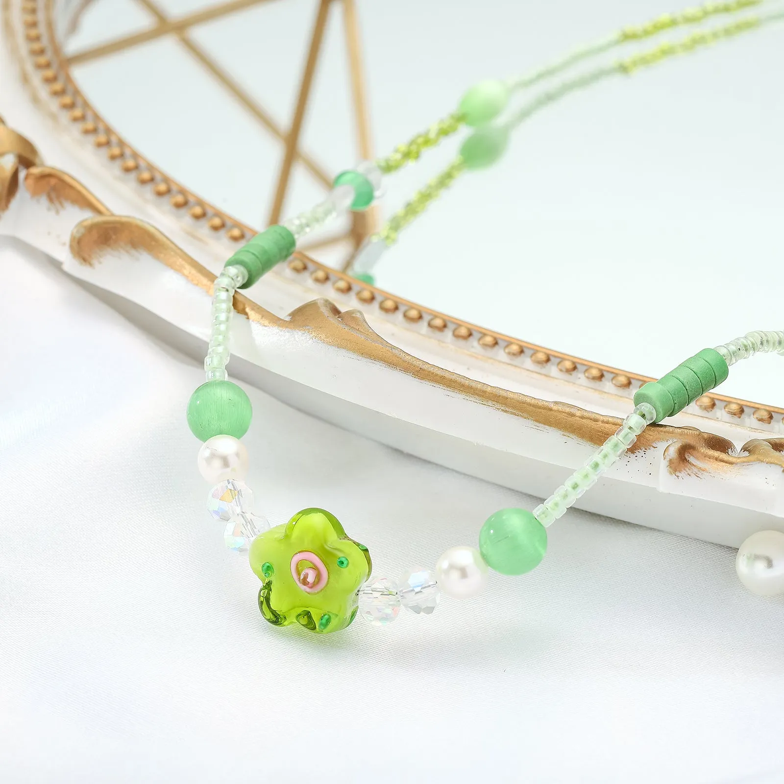 Flower Necklace sold by Selenichast product image thumbnail 5