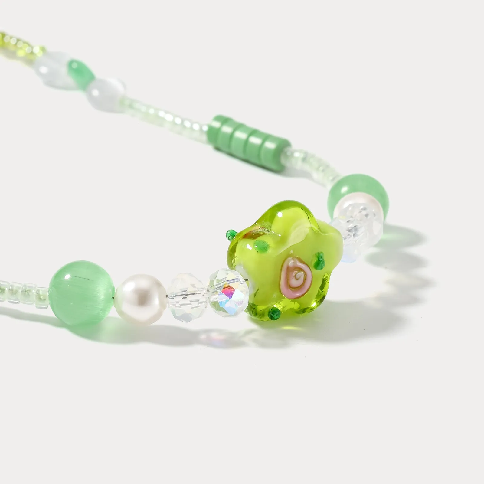 Flower Necklace sold by Selenichast product image thumbnail 4