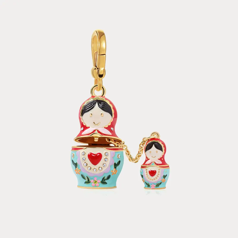 Matryoshka Locket Necklace sold by Selenichast