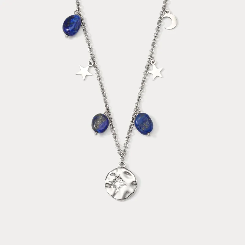 Compass Beaded Necklace sold by Selenichast