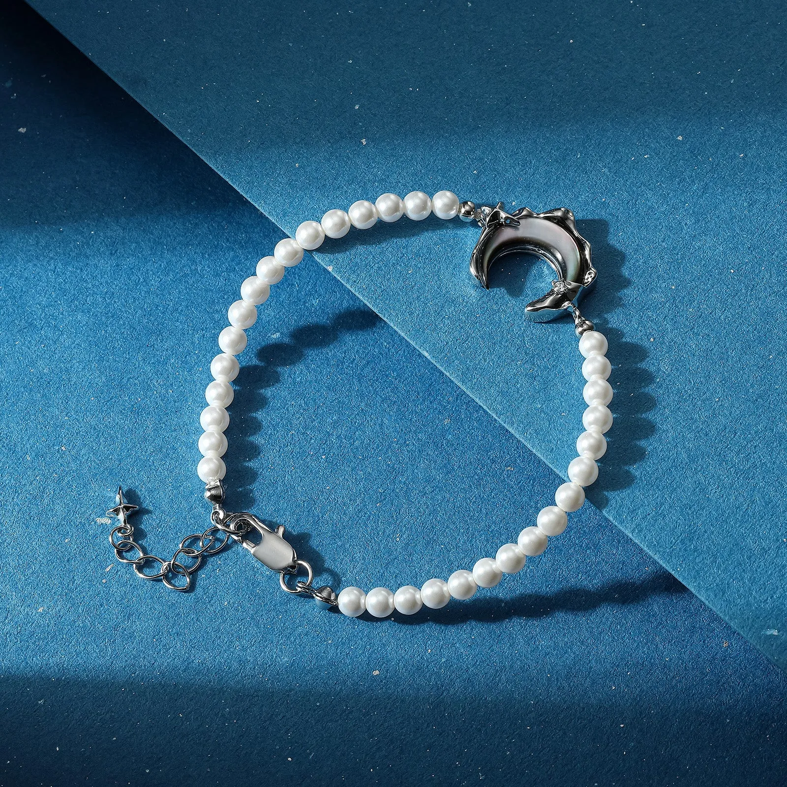 Lunar Tide Pearl Bracelet sold by Selenichast product image thumbnail 5
