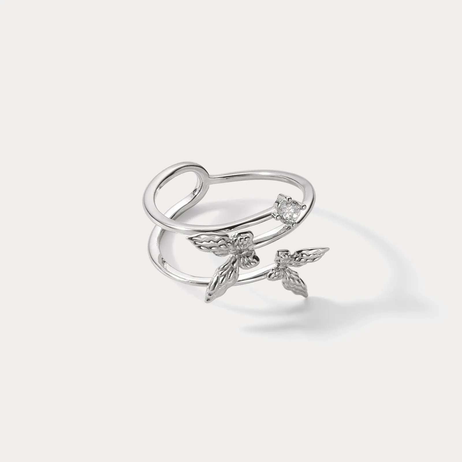 Butterfly Pin Ring sold by Selenichast product image thumbnail 5