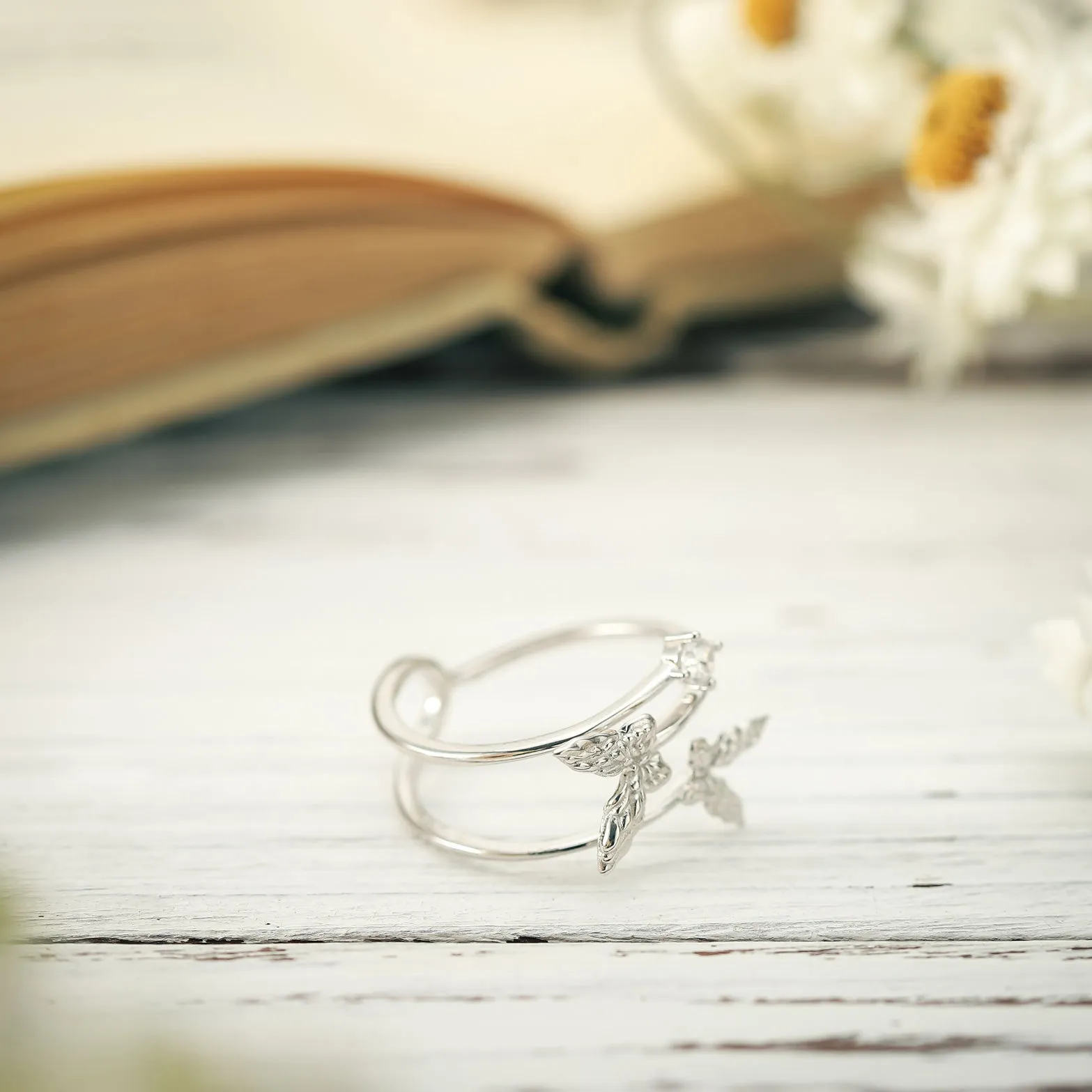 Butterfly Pin Ring sold by Selenichast product image thumbnail 4