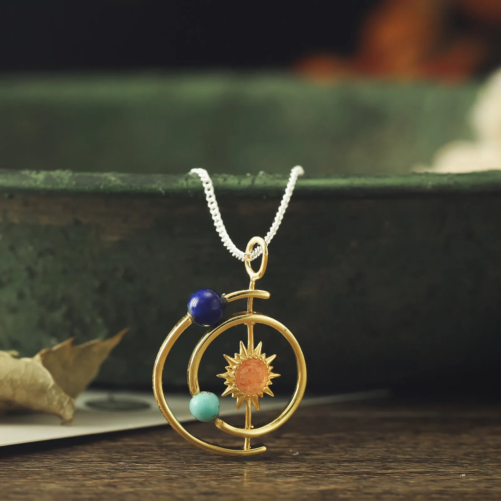 Solar System Necklace sold by Selenichast product image thumbnail 3