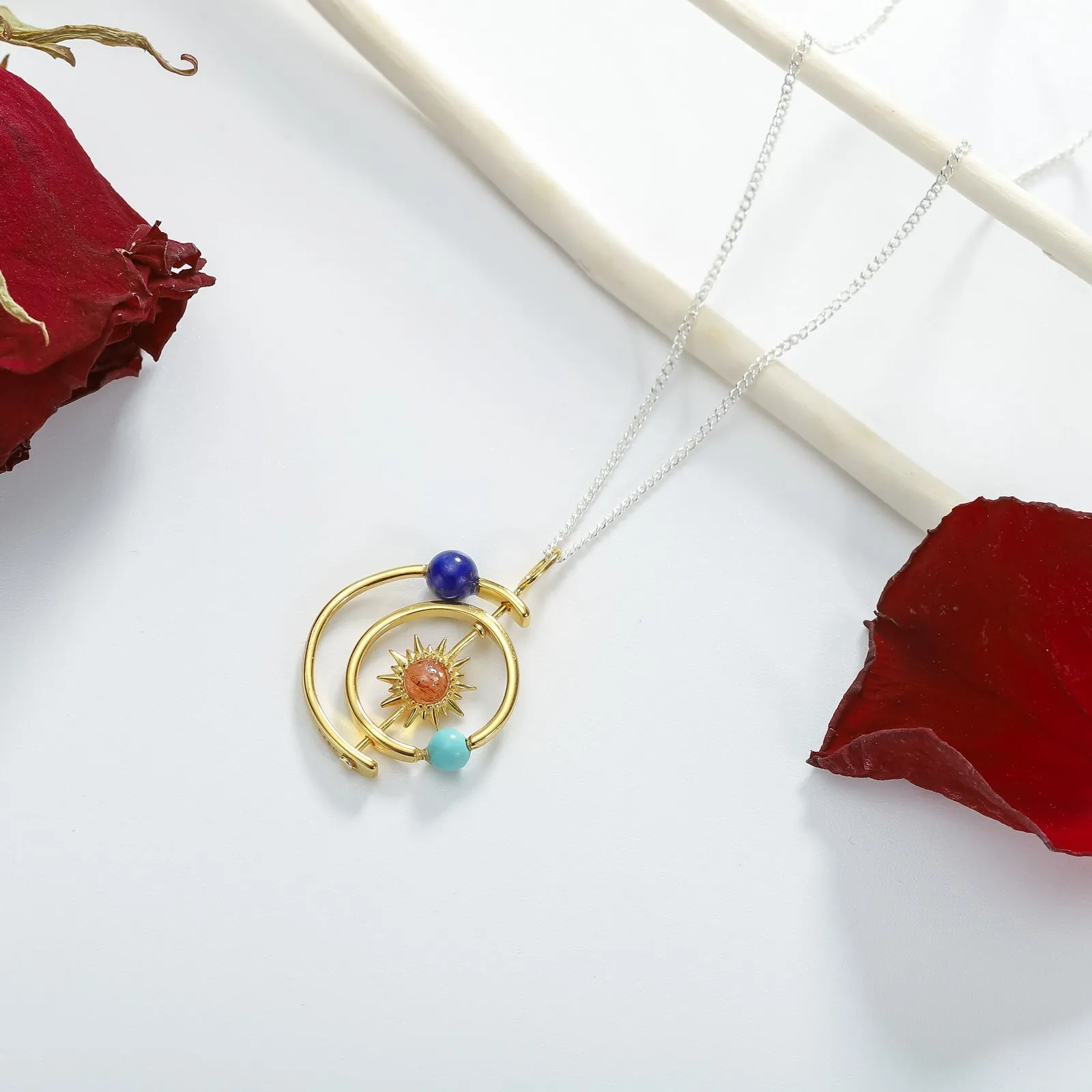 Solar System Necklace sold by Selenichast