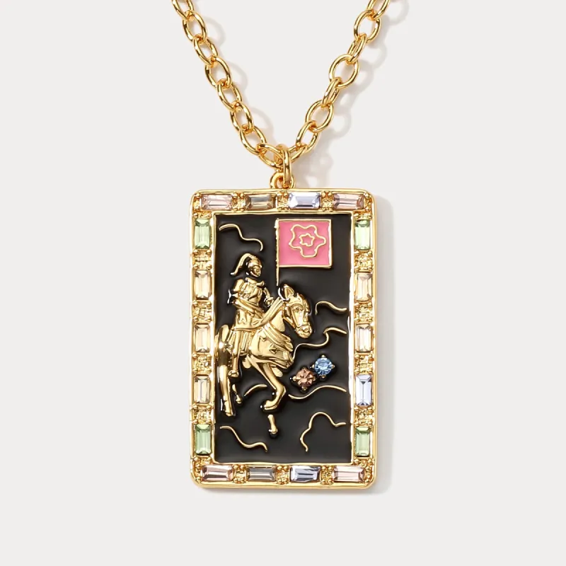 Death Tarot Card Necklace sold by Selenichast