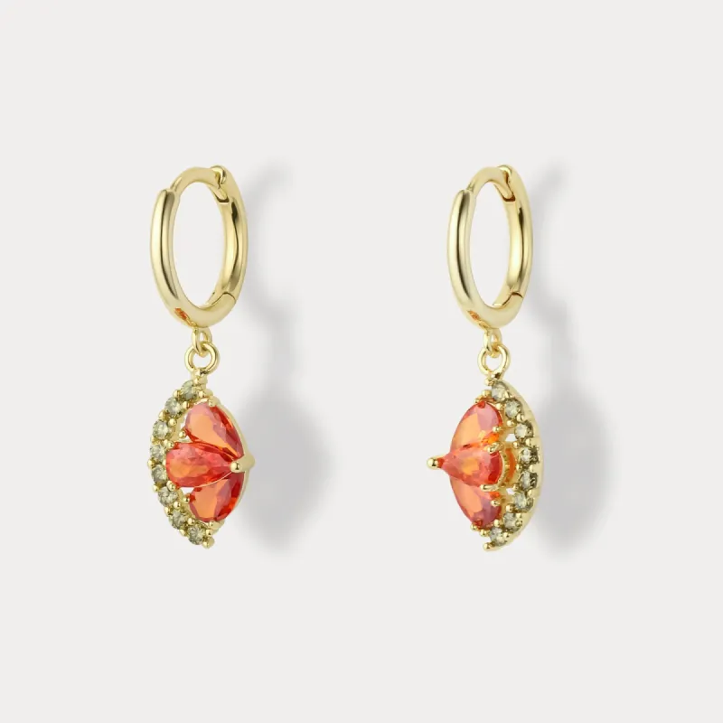 Watermelon Hoop Earrings sold by Selenichast