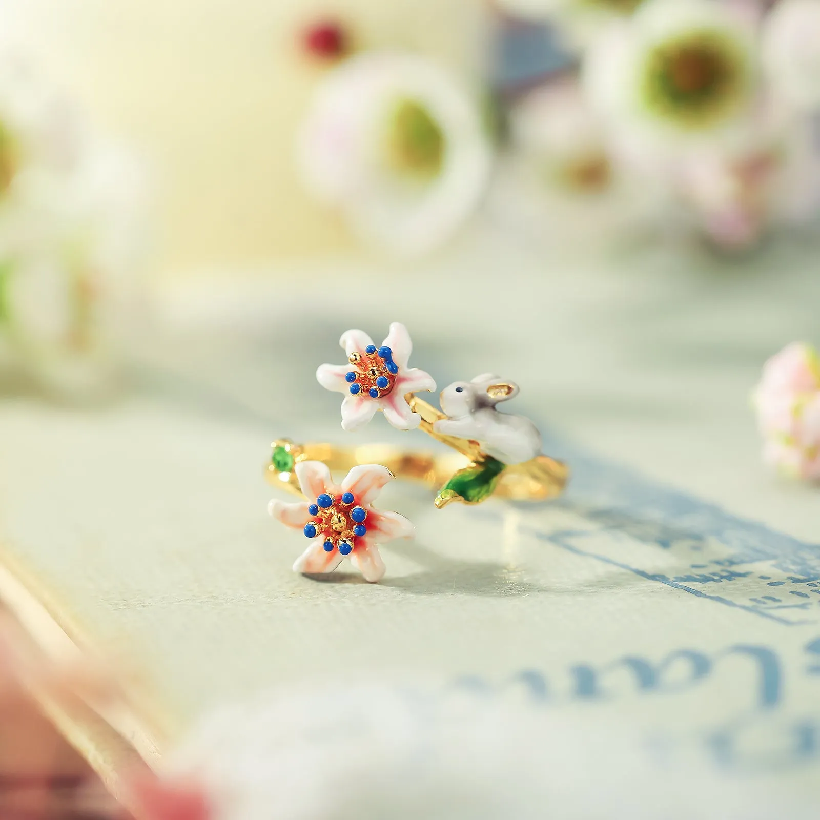 Fluffy Bunny Ring sold by Selenichast product image thumbnail 2