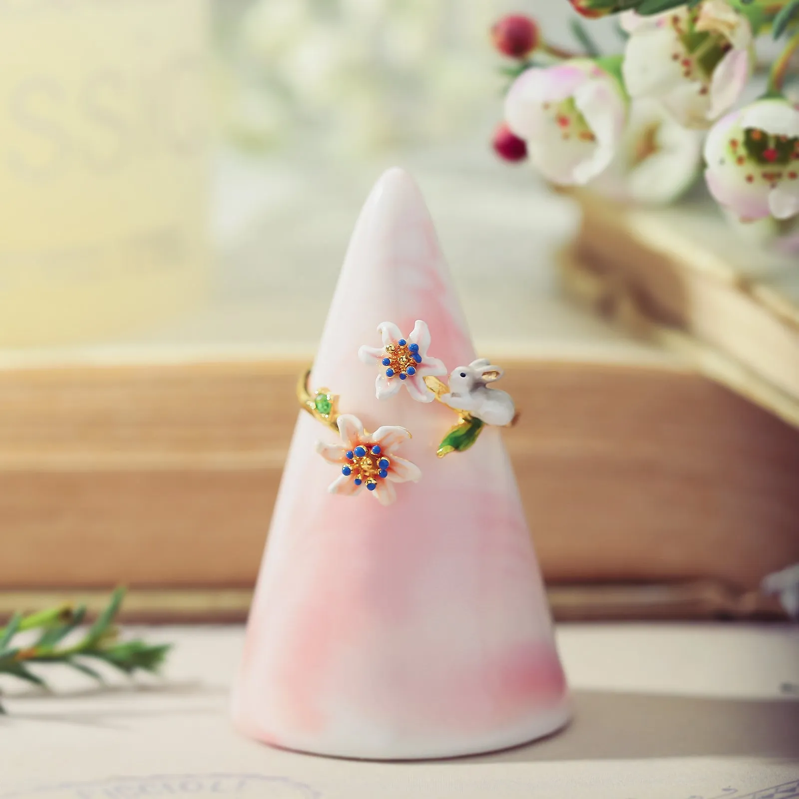 Fluffy Bunny Ring sold by Selenichast product image thumbnail 3