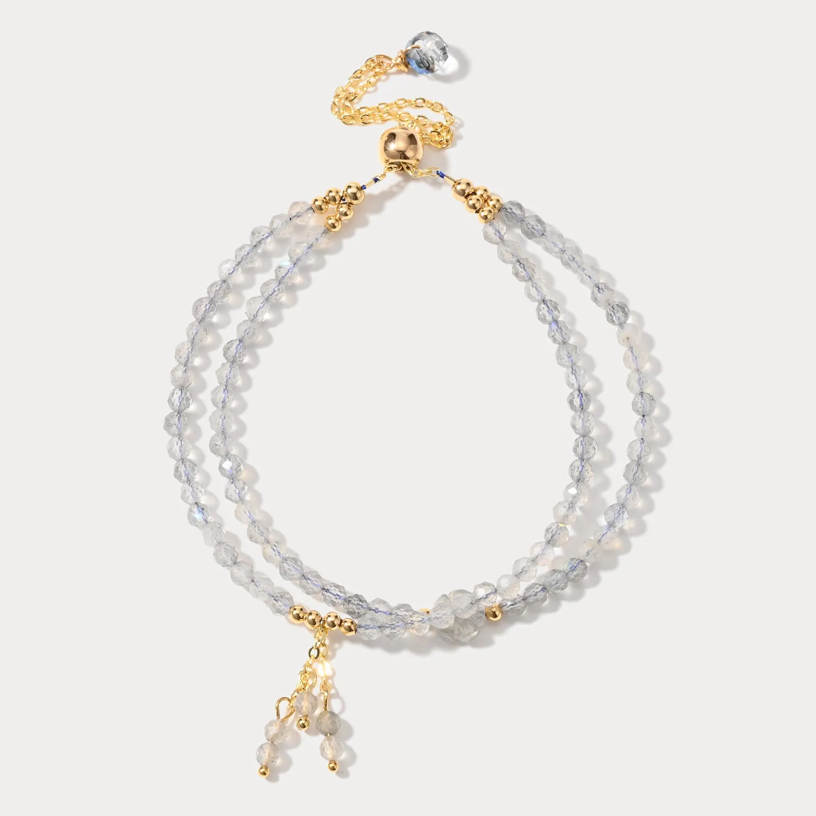 Seed Bead Labradorite Bracelet sold by Selenichast