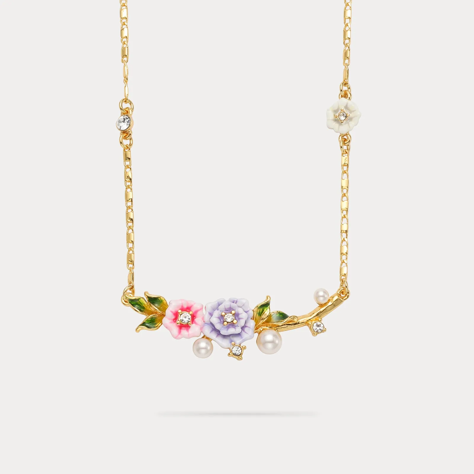 Wild Rose Necklace sold by Selenichast