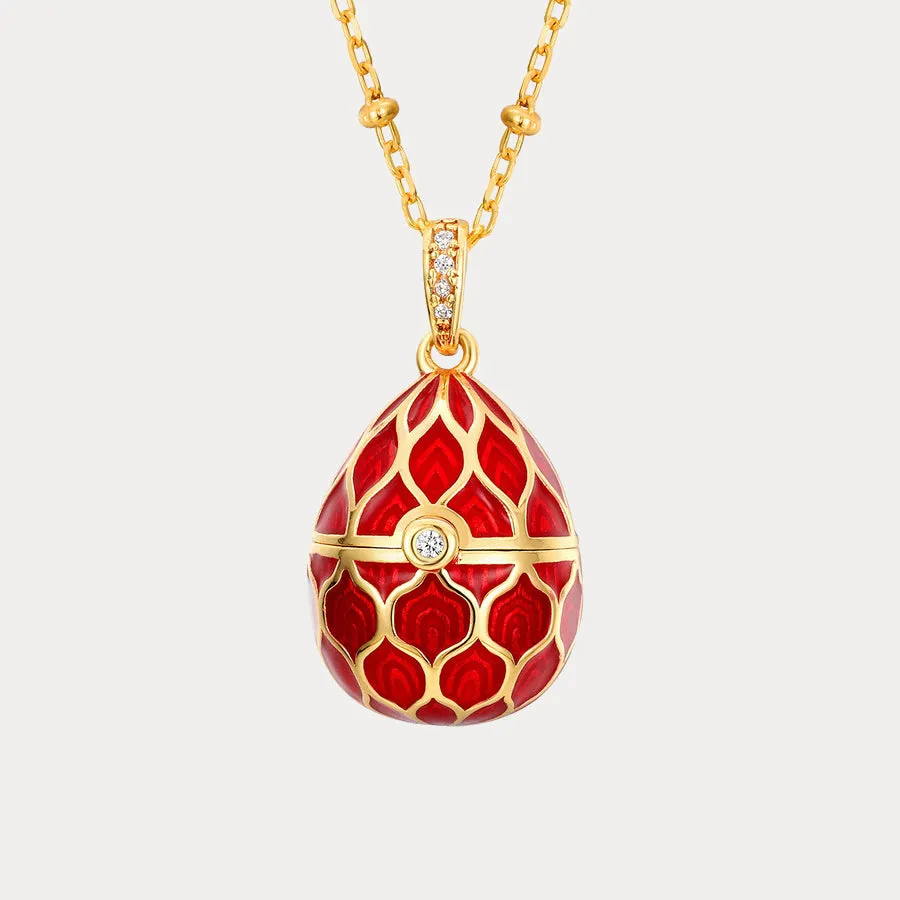 Easter Egg Locket Necklace sold by Selenichast
