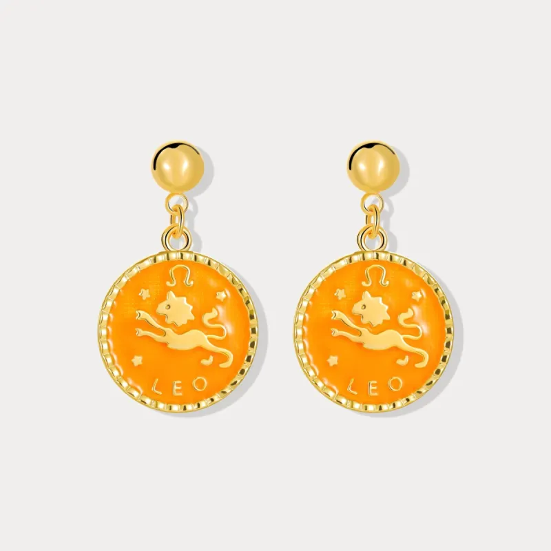 Leo Constellation Earrings sold by Selenichast