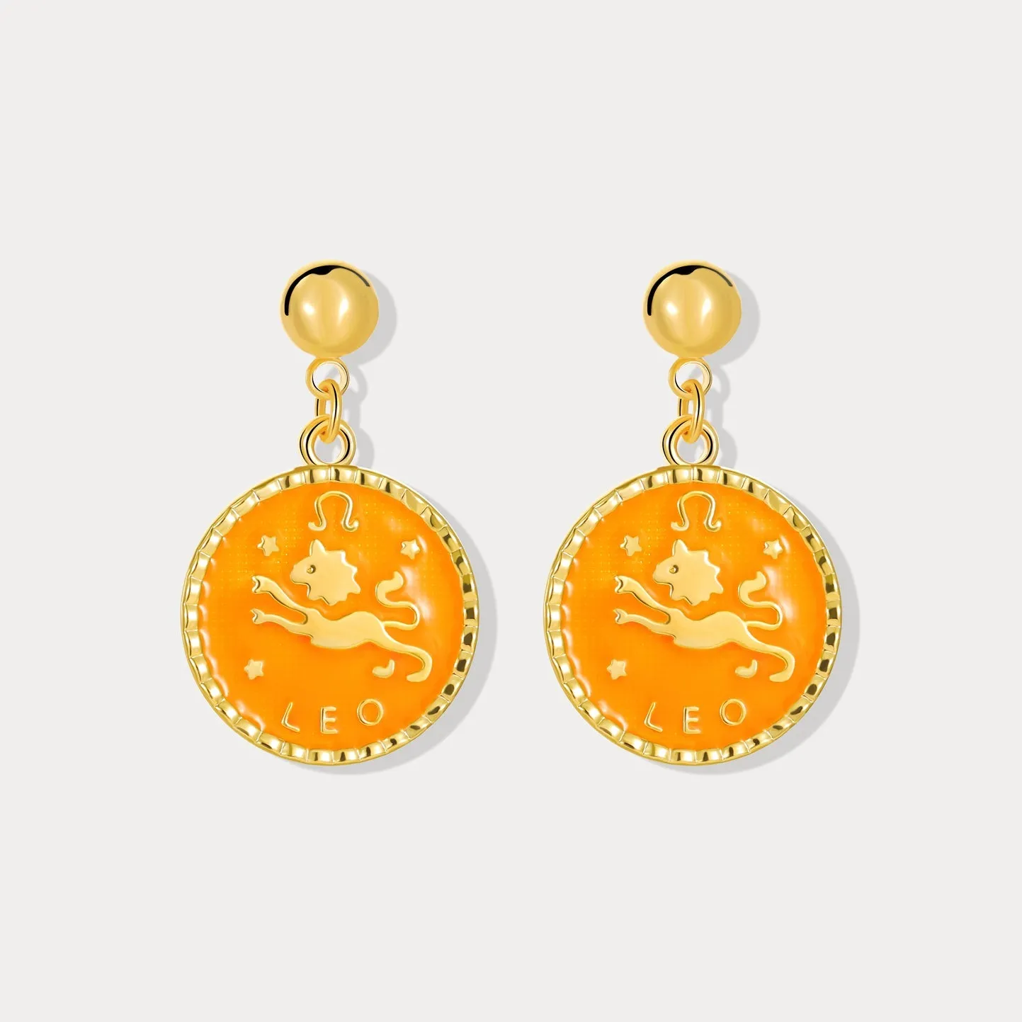Leo Constellation Earrings sold by Selenichast