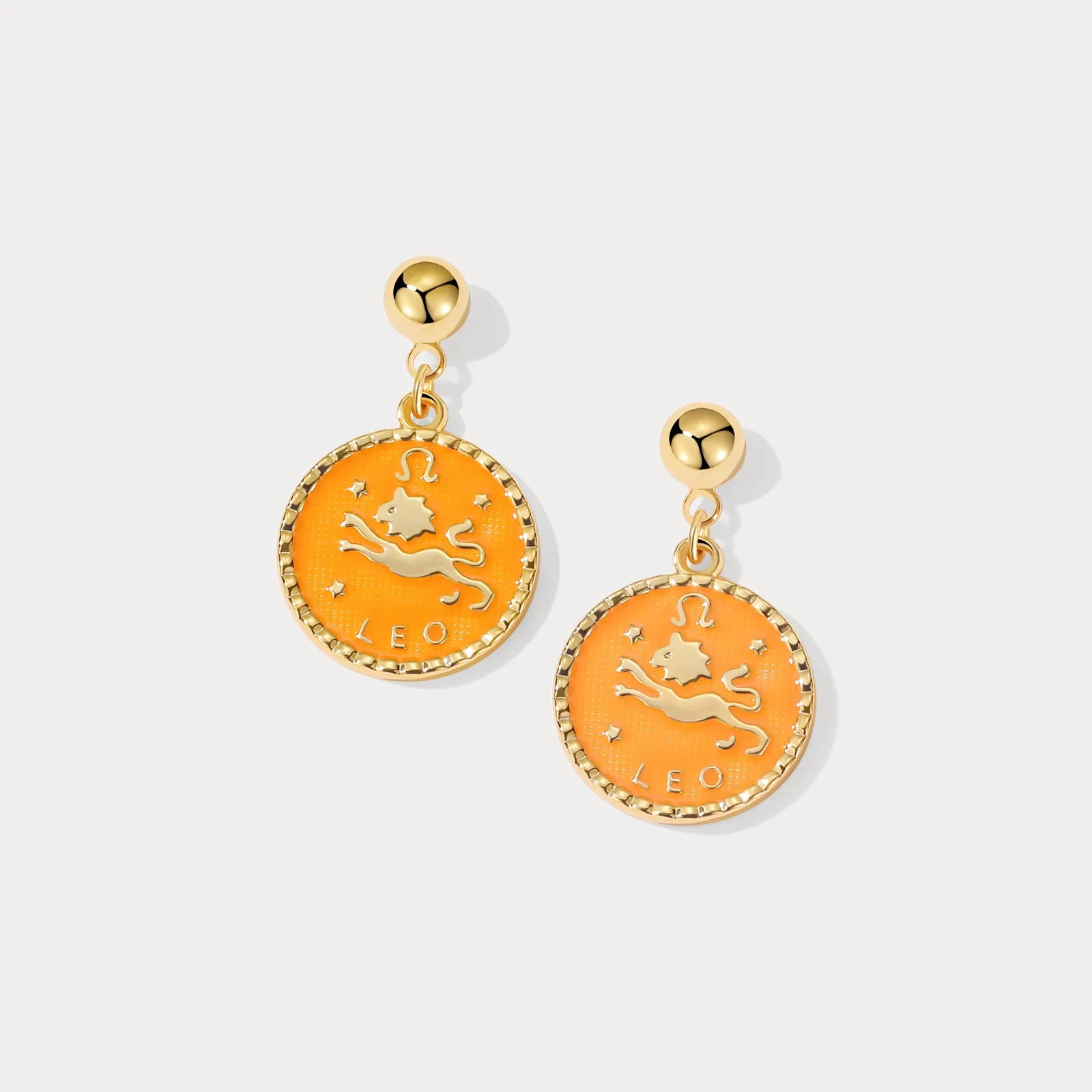 Leo Constellation Earrings sold by Selenichast product image thumbnail 3