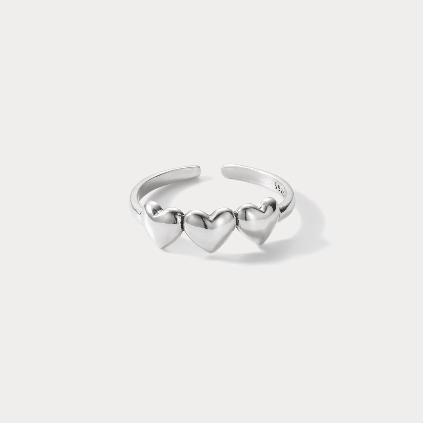 Silver Heart Ring sold by Selenichast product image thumbnail 5