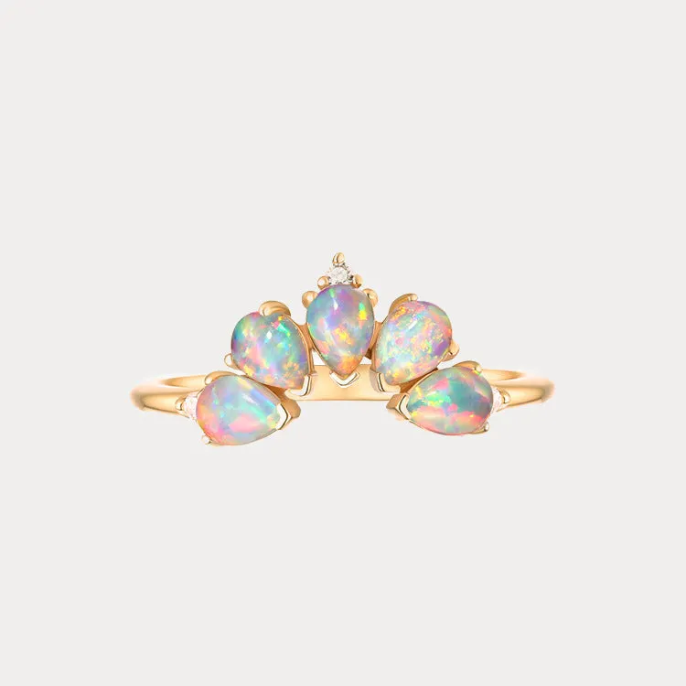 Opal Crown Ring sold by Selenichast