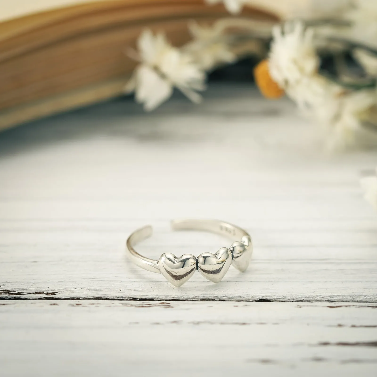 Silver Heart Ring sold by Selenichast product image thumbnail 4