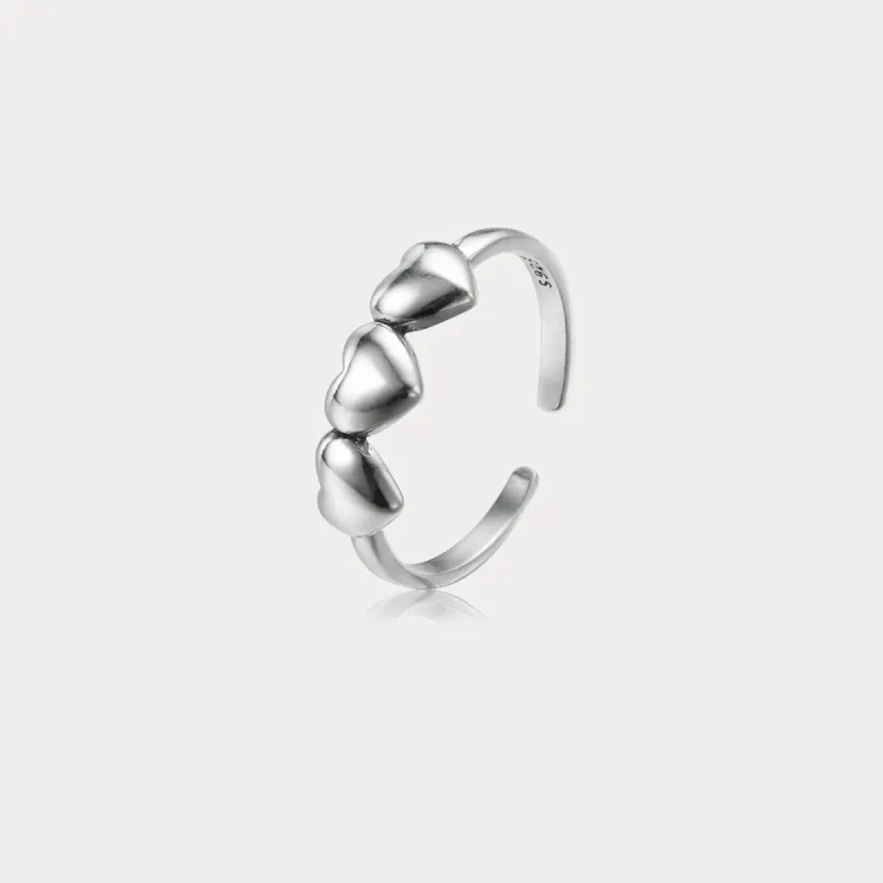 Silver Heart Ring sold by Selenichast