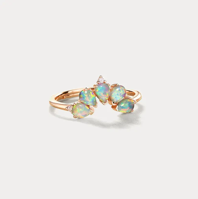 Opal Crown Ring sold by Selenichast product image thumbnail 2