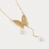 Butterfly Necklace sold by Selenichast