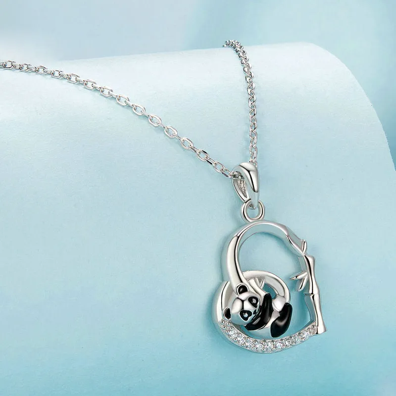 Heart Panda Necklace sold by Selenichast product image thumbnail 5