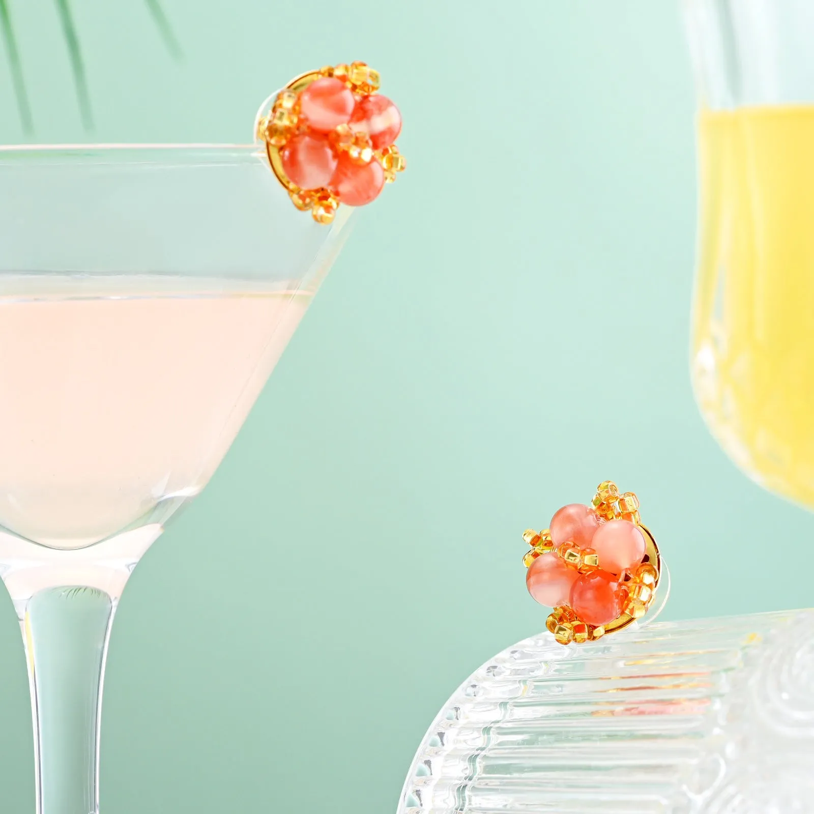 Vintage Agate Stud Earrings sold by Selenichast product image thumbnail 3