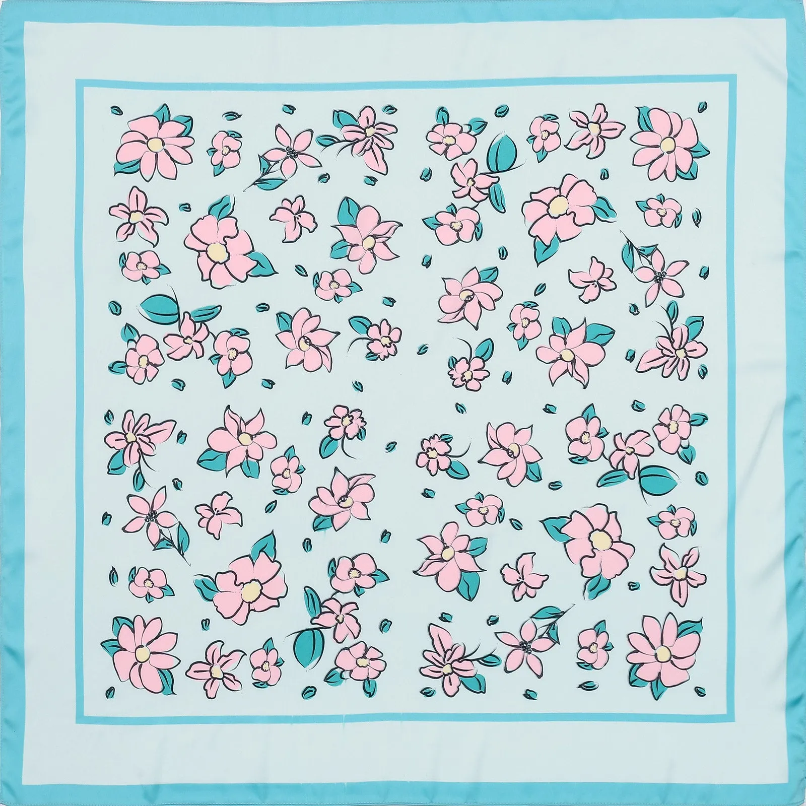 Bloom Silk Square Scarf sold by Selenichast