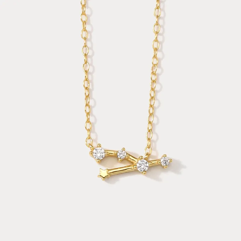 Constellation Silver Necklace - Taurus sold by Selenichast