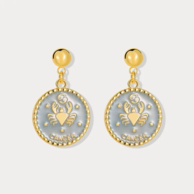 Cancer Constellation Earrings sold by Selenichast