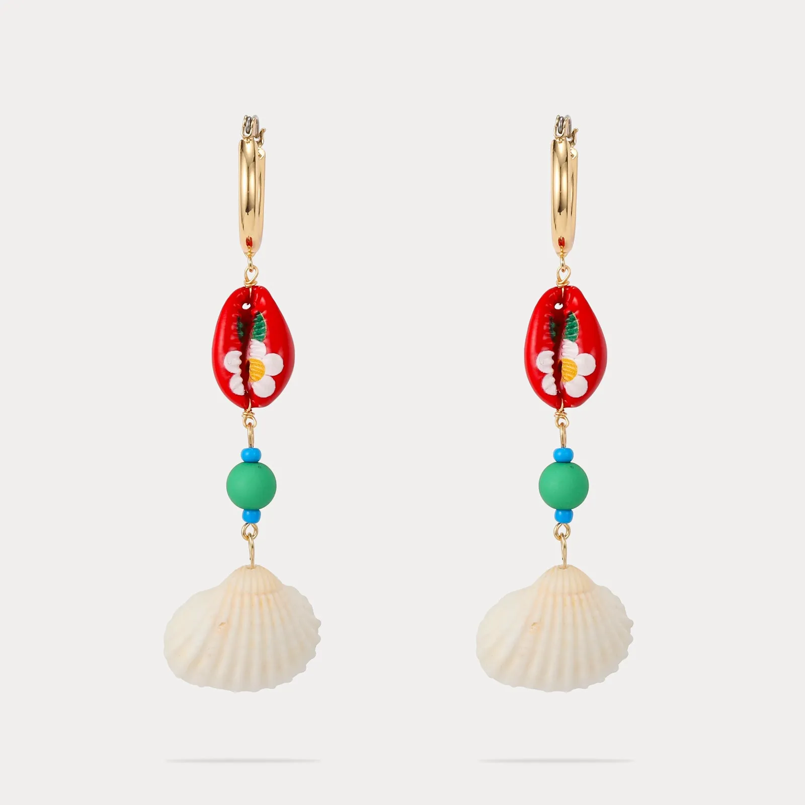 Shell Drop Earrings sold by Selenichast
