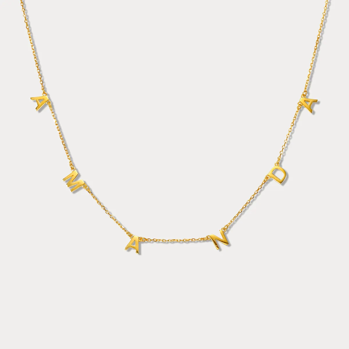 Custom Letter Necklace sold by Selenichast
